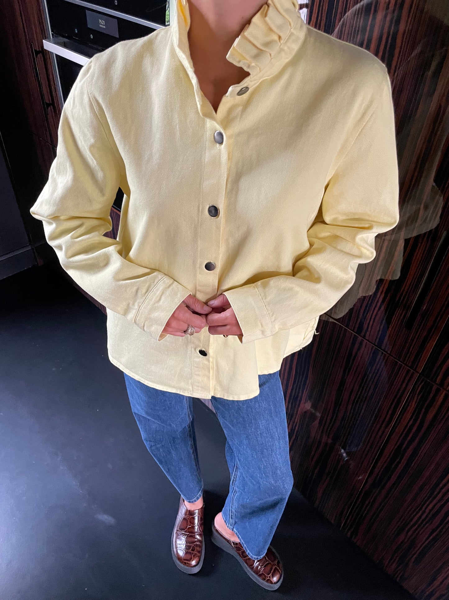 VESTE CÉCILETTE JAUNE