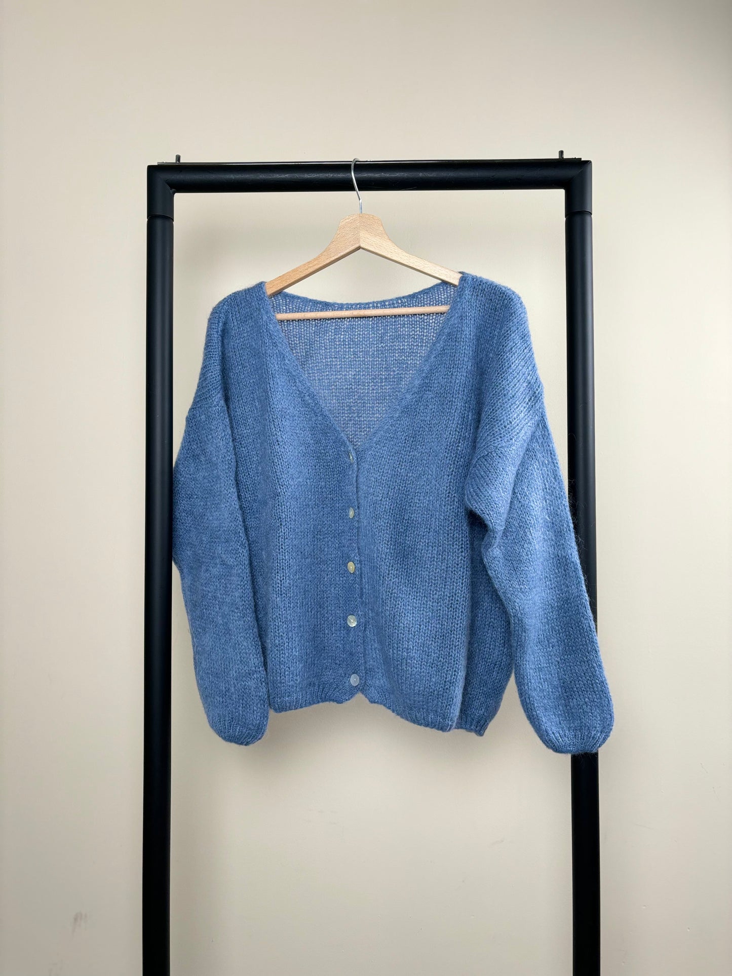 GILET ROSALIE BLEU JEAN