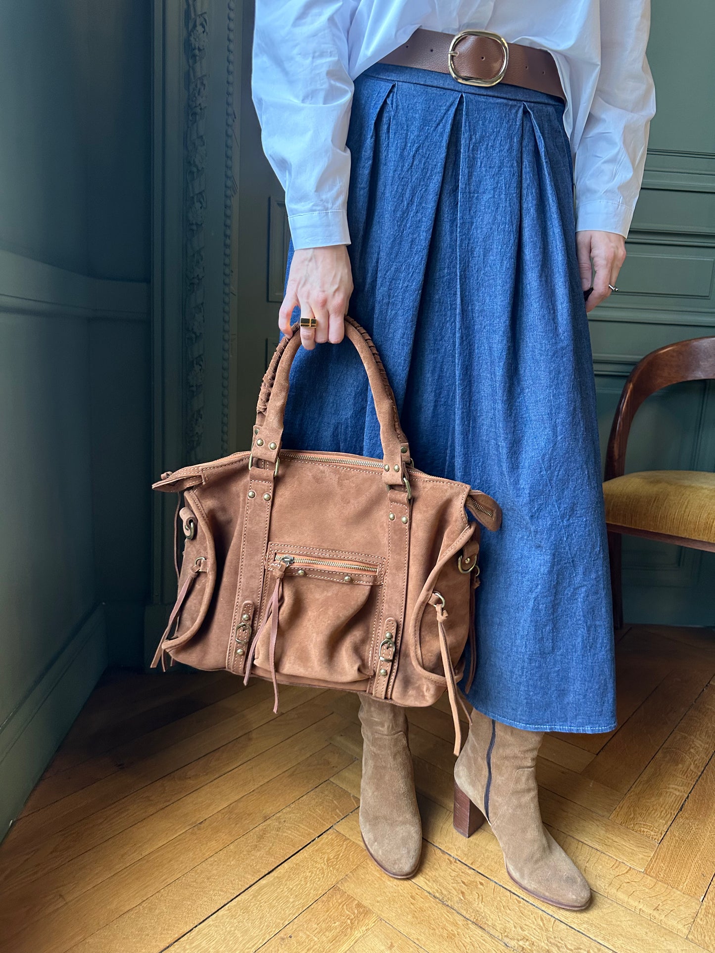 SAC CUIR ARMAND