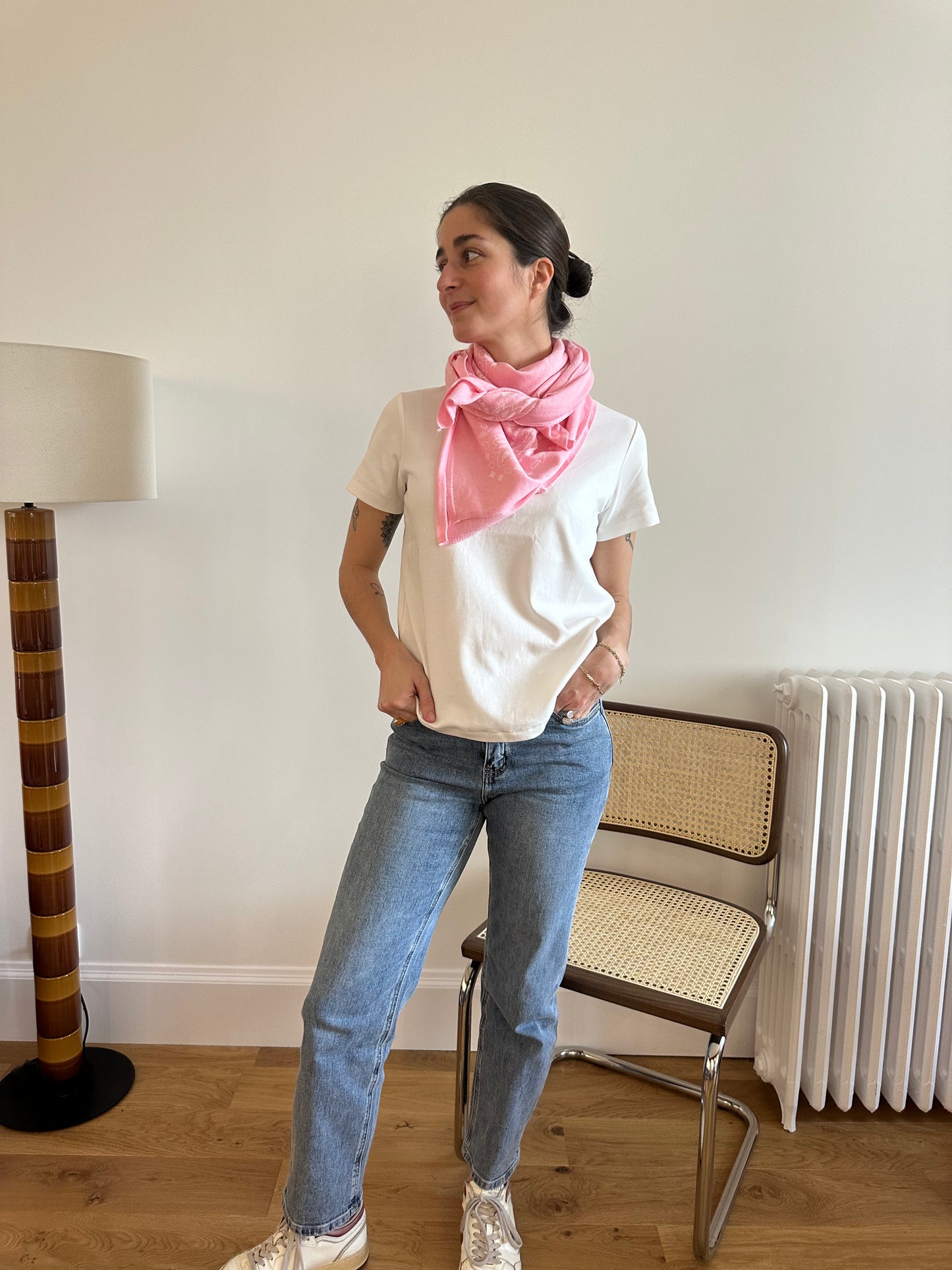 T SHIRT OLIVIA BLANC