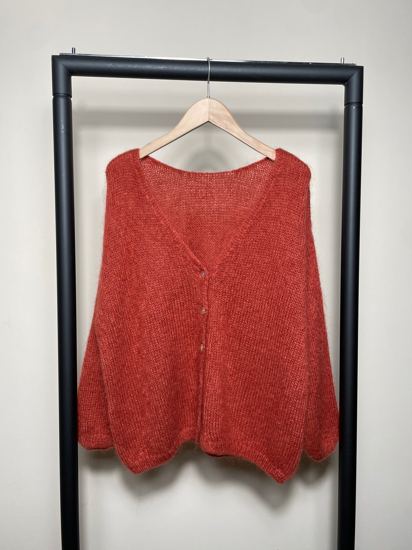 GILET ROSALIE ROUILLE CLAIR