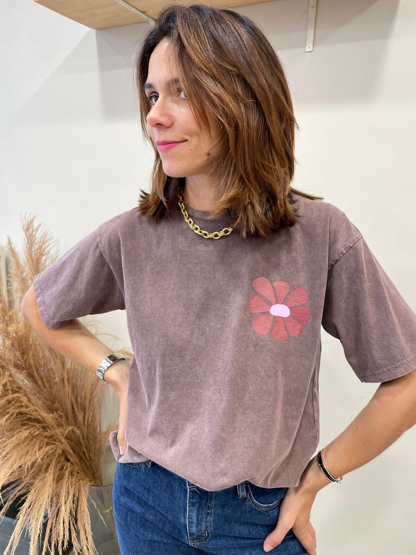 TSHIRT ALIA MARRON