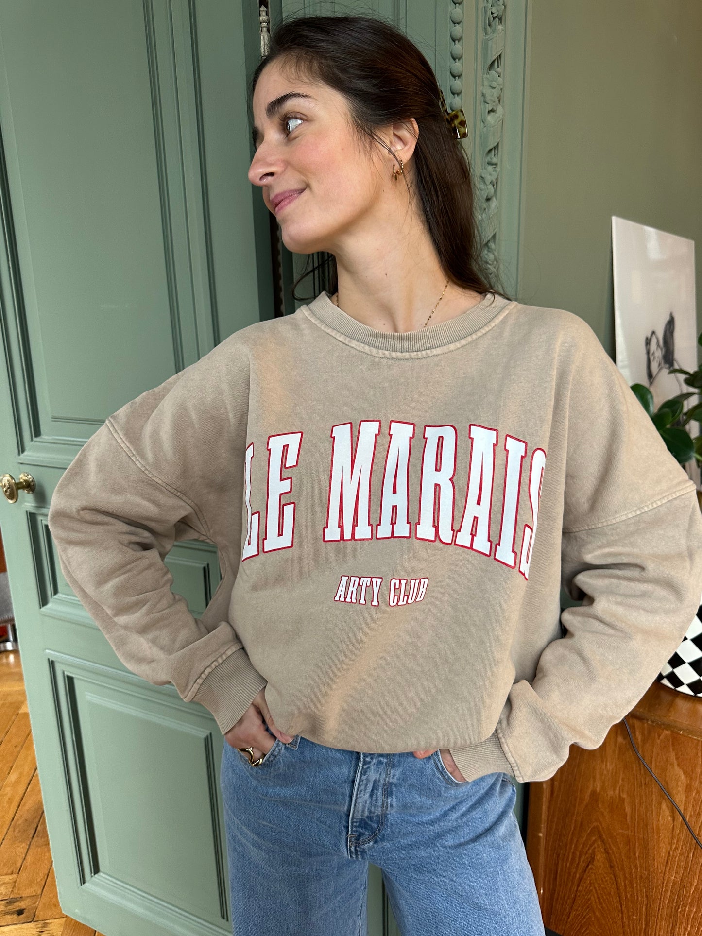 SWEAT KENDALL BEIGE