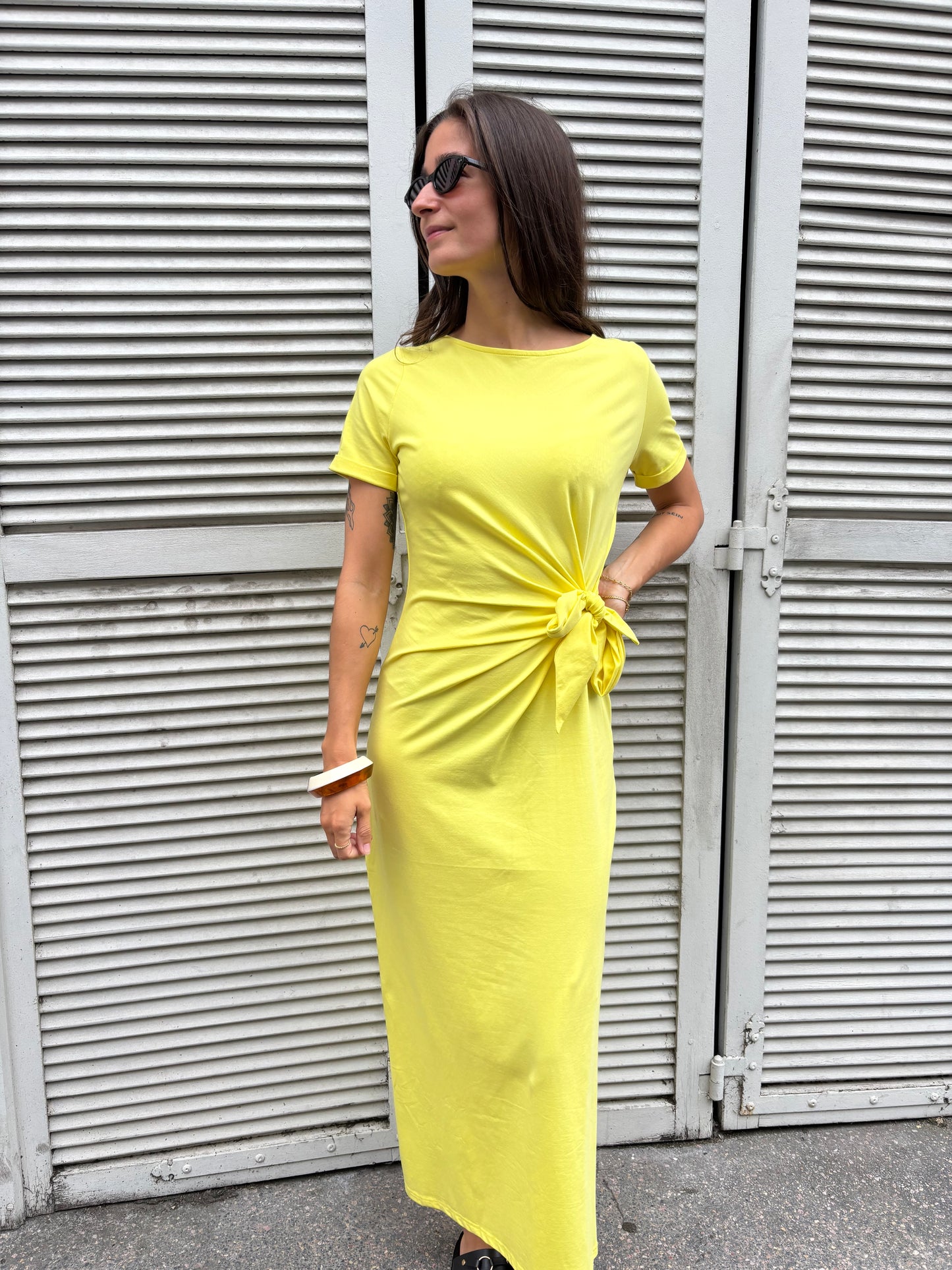 ROBE ALIX JAUNE