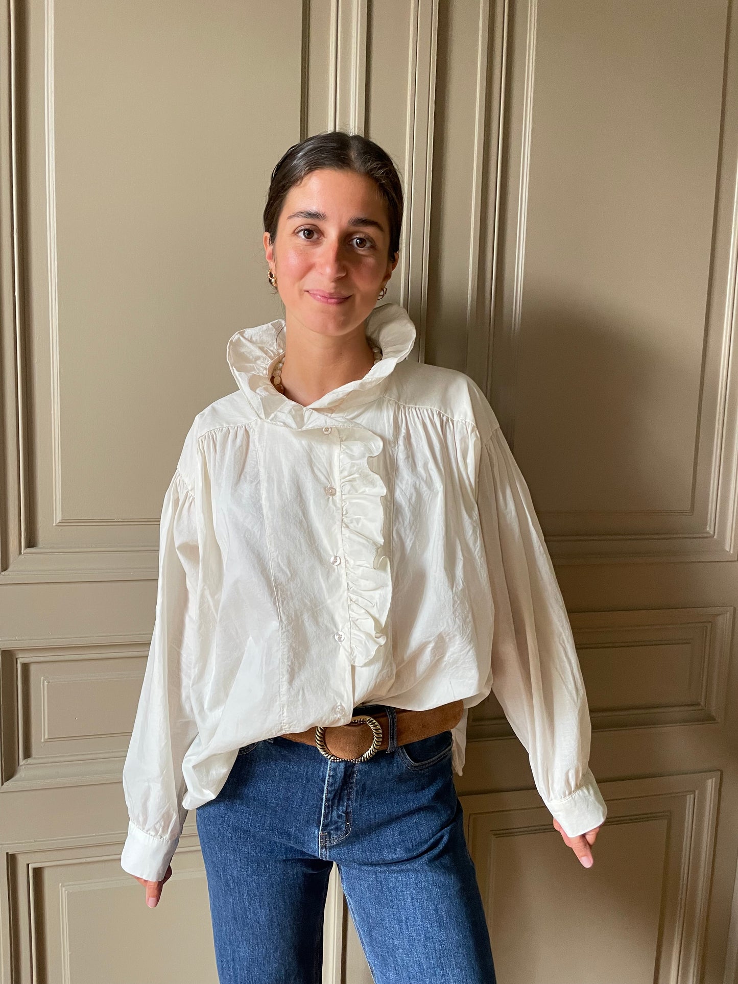 CHEMISE MIRANDA ÉCRU
