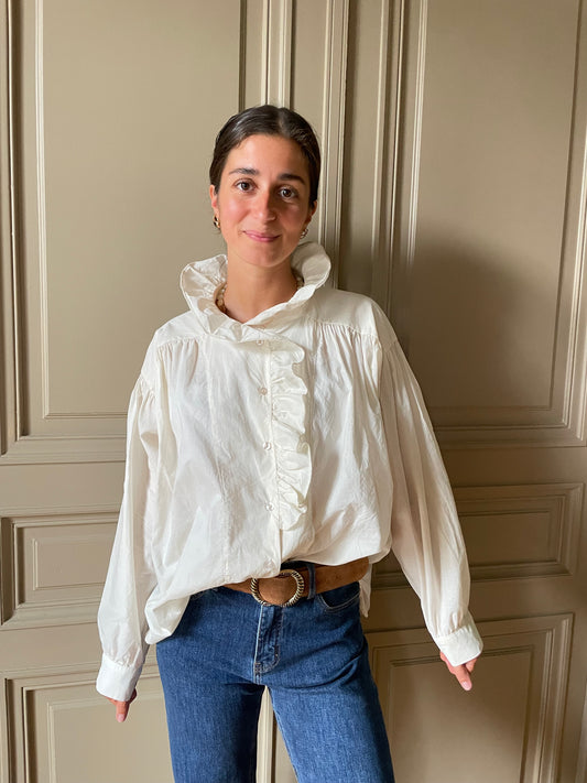 CHEMISE MIRANDA ÉCRU