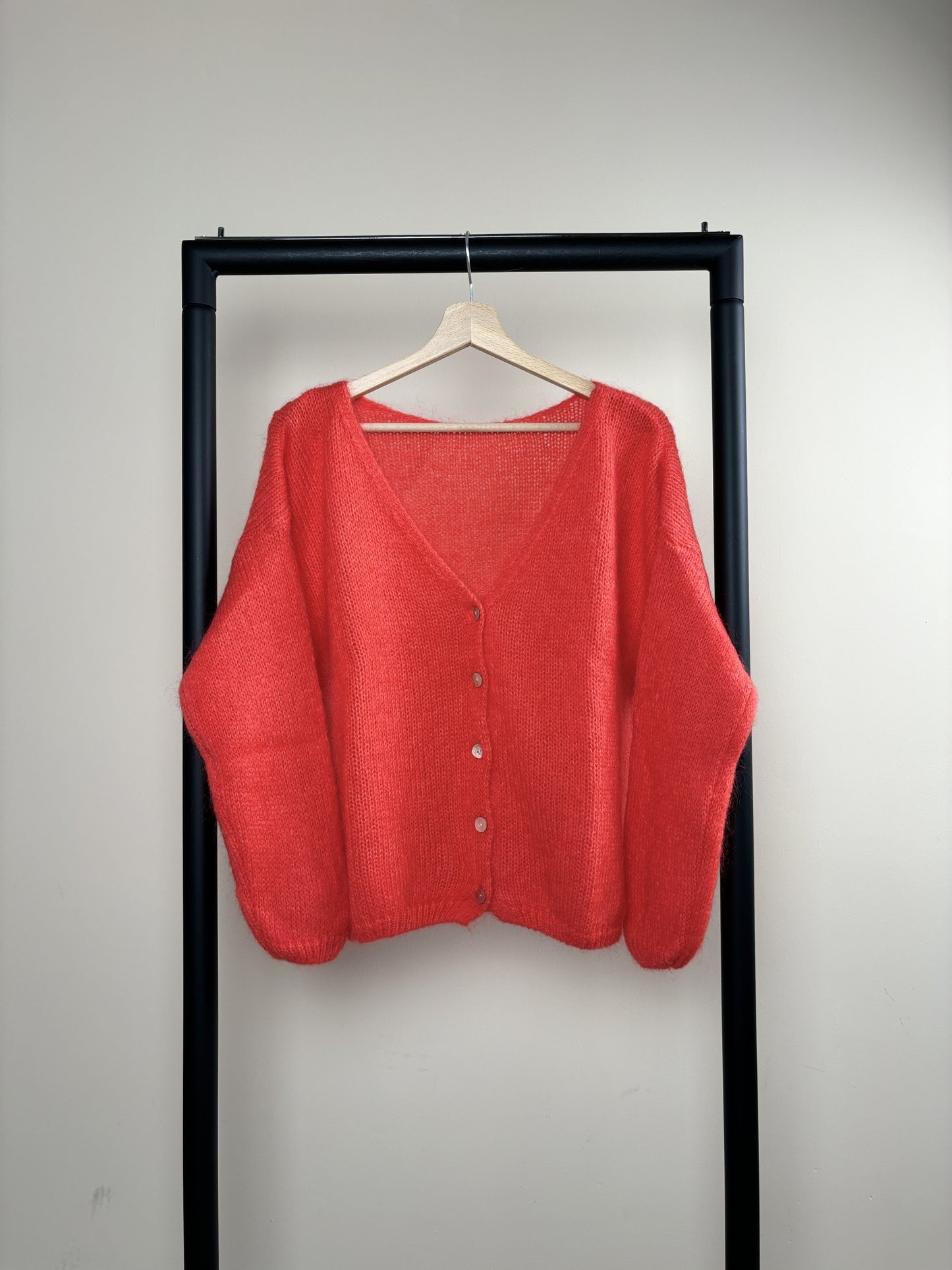 GILET ROSALIE CORAIL