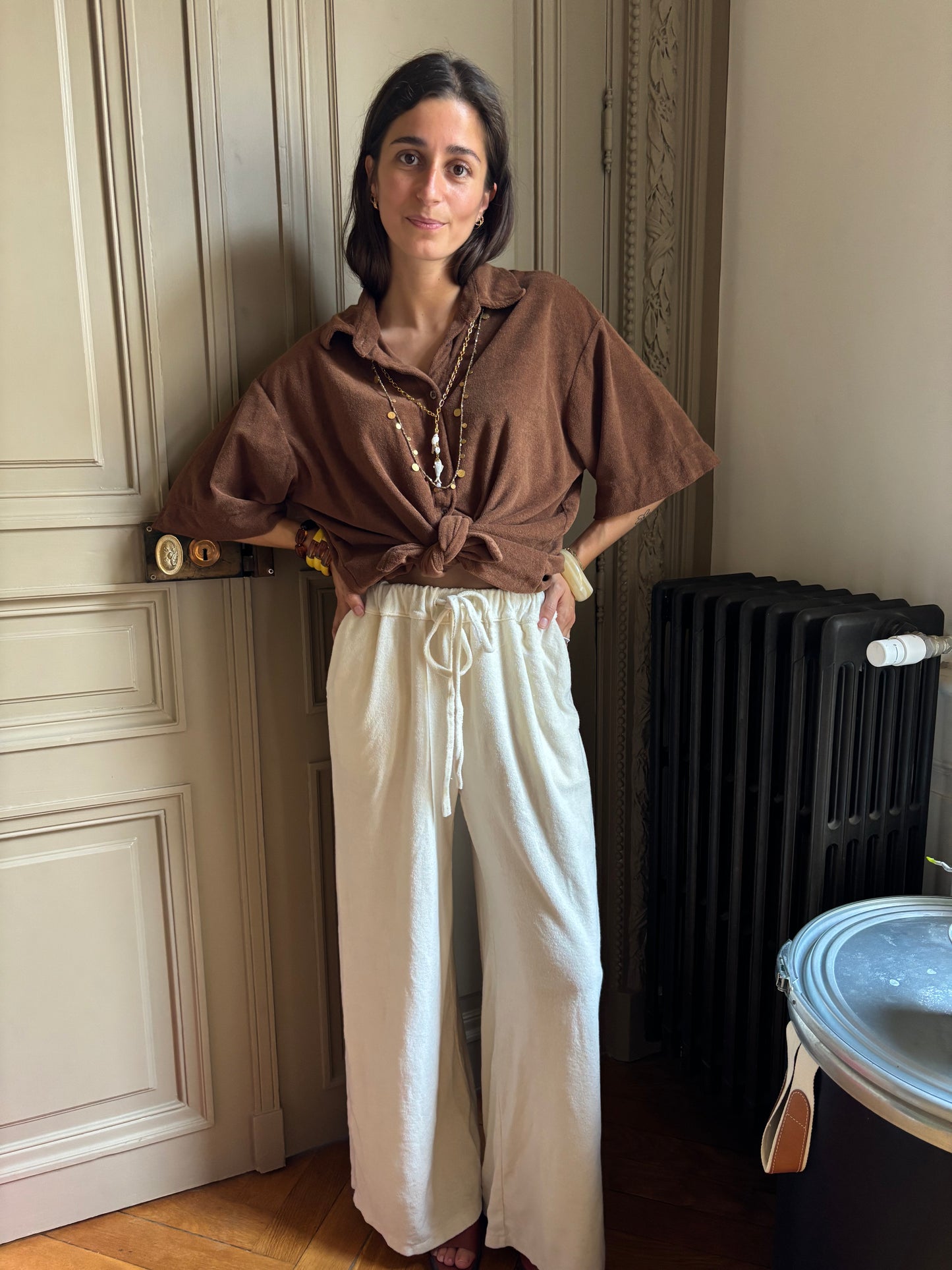 POLO PACO MARRON