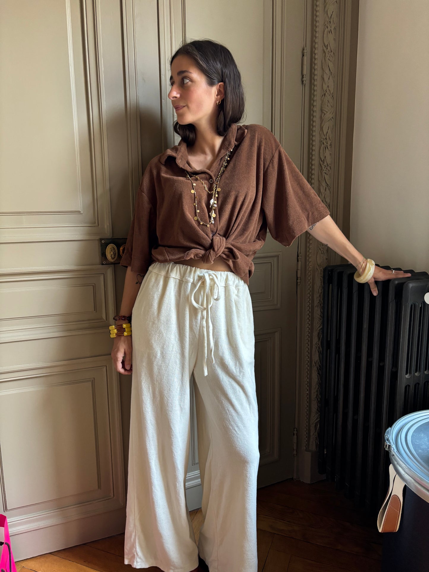 POLO PACO MARRON