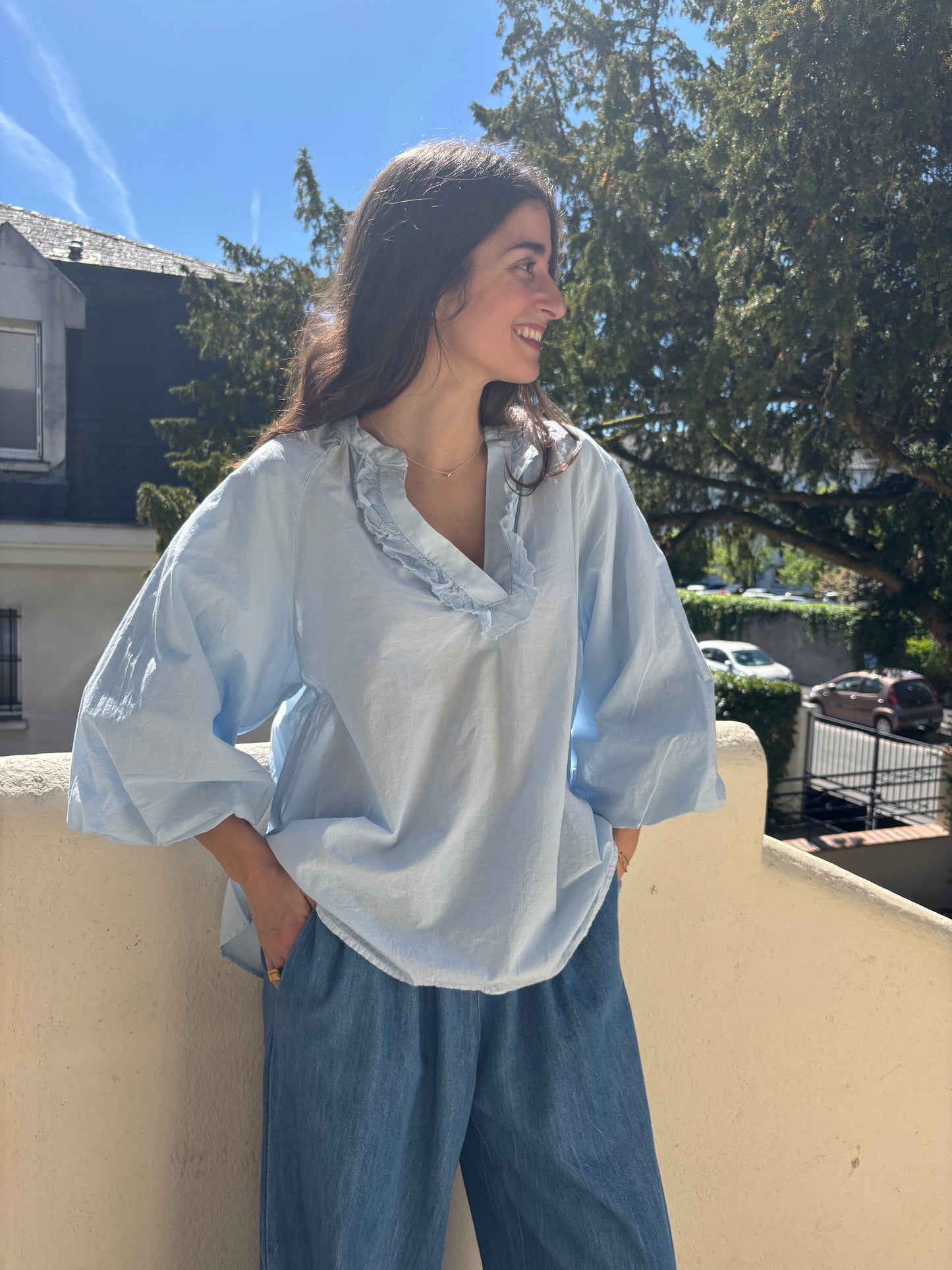 BLOUSE FLORA