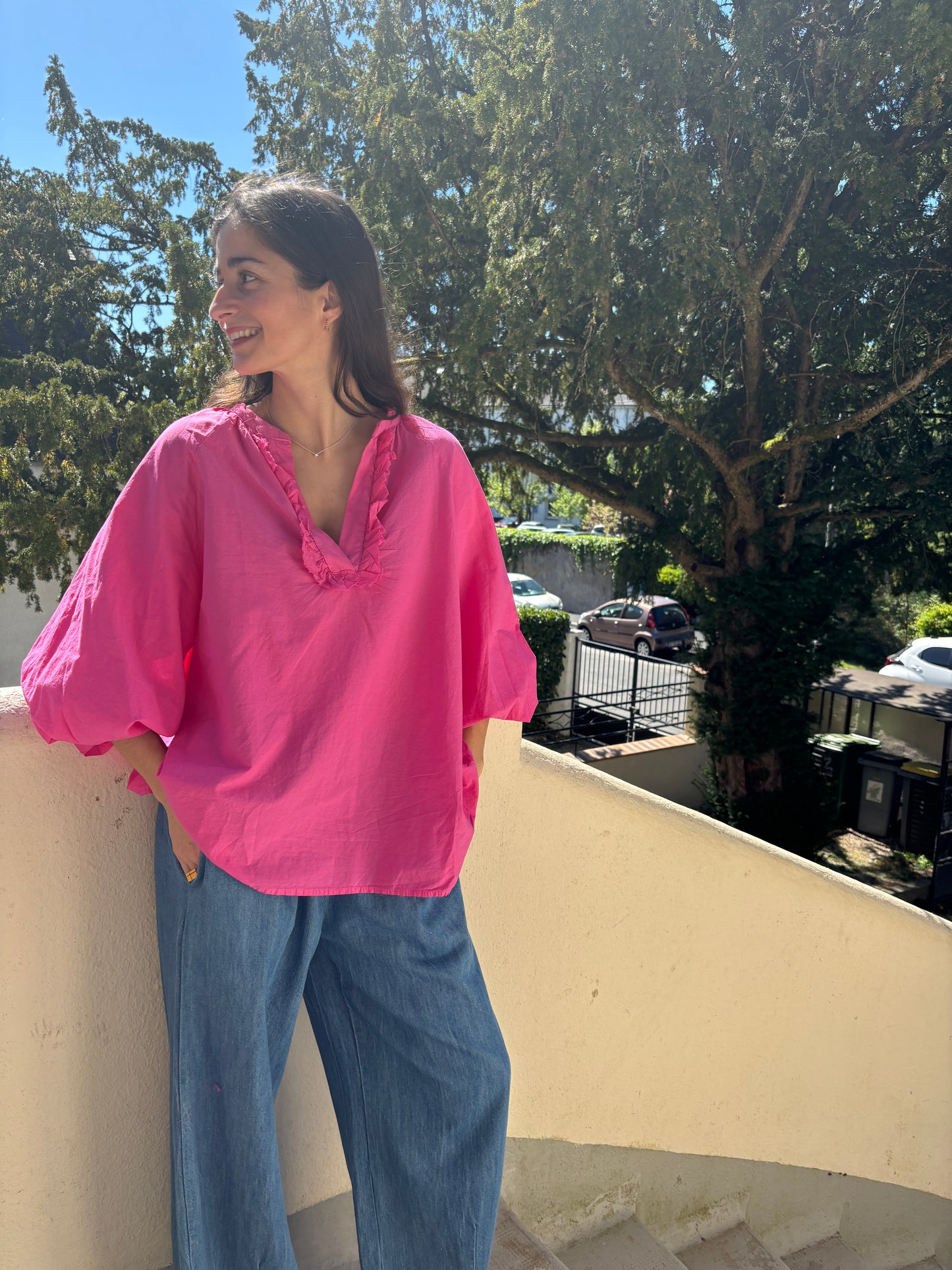 BLOUSE FLORA