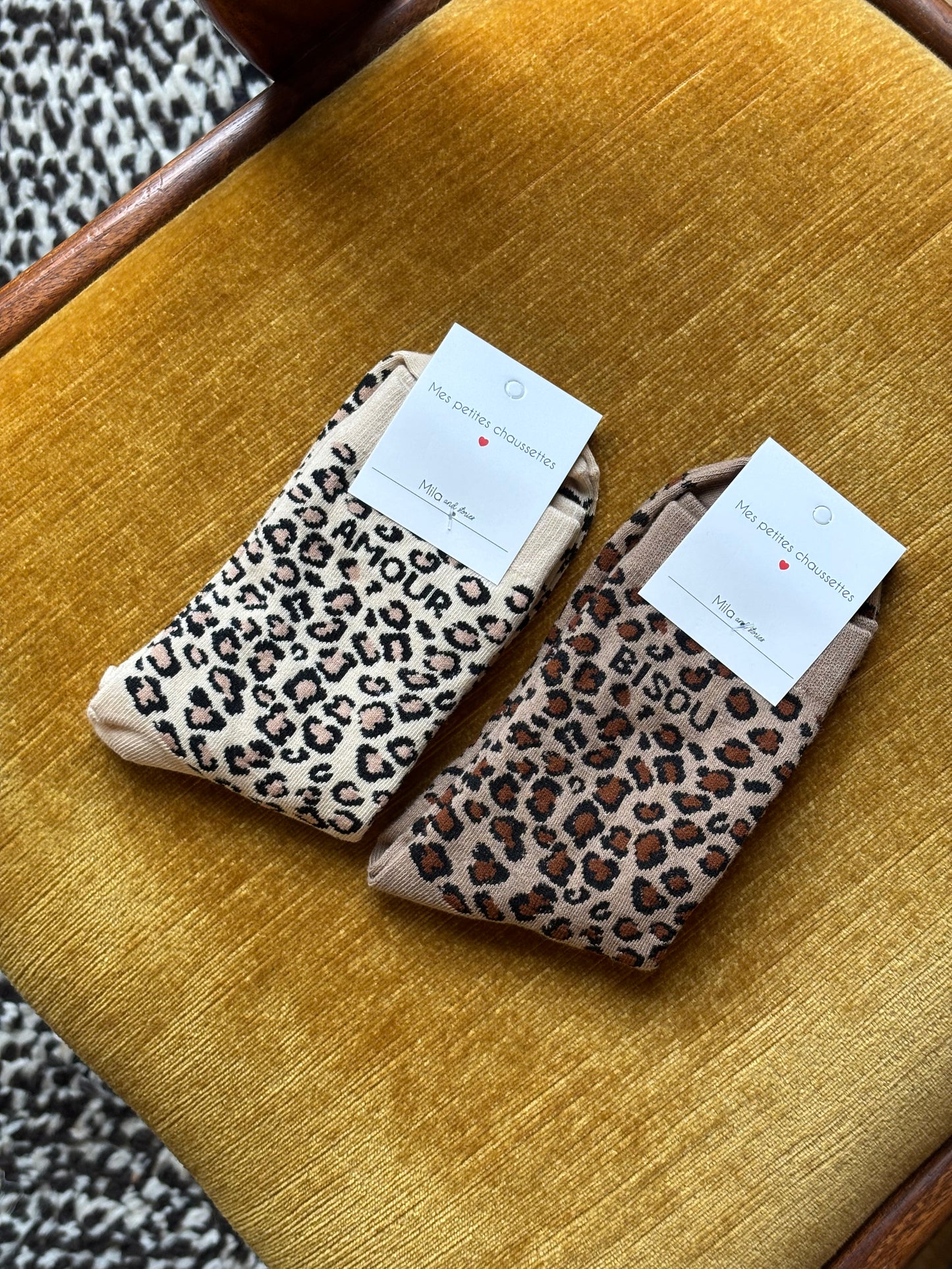 CHAUSSETTES LEOPARD