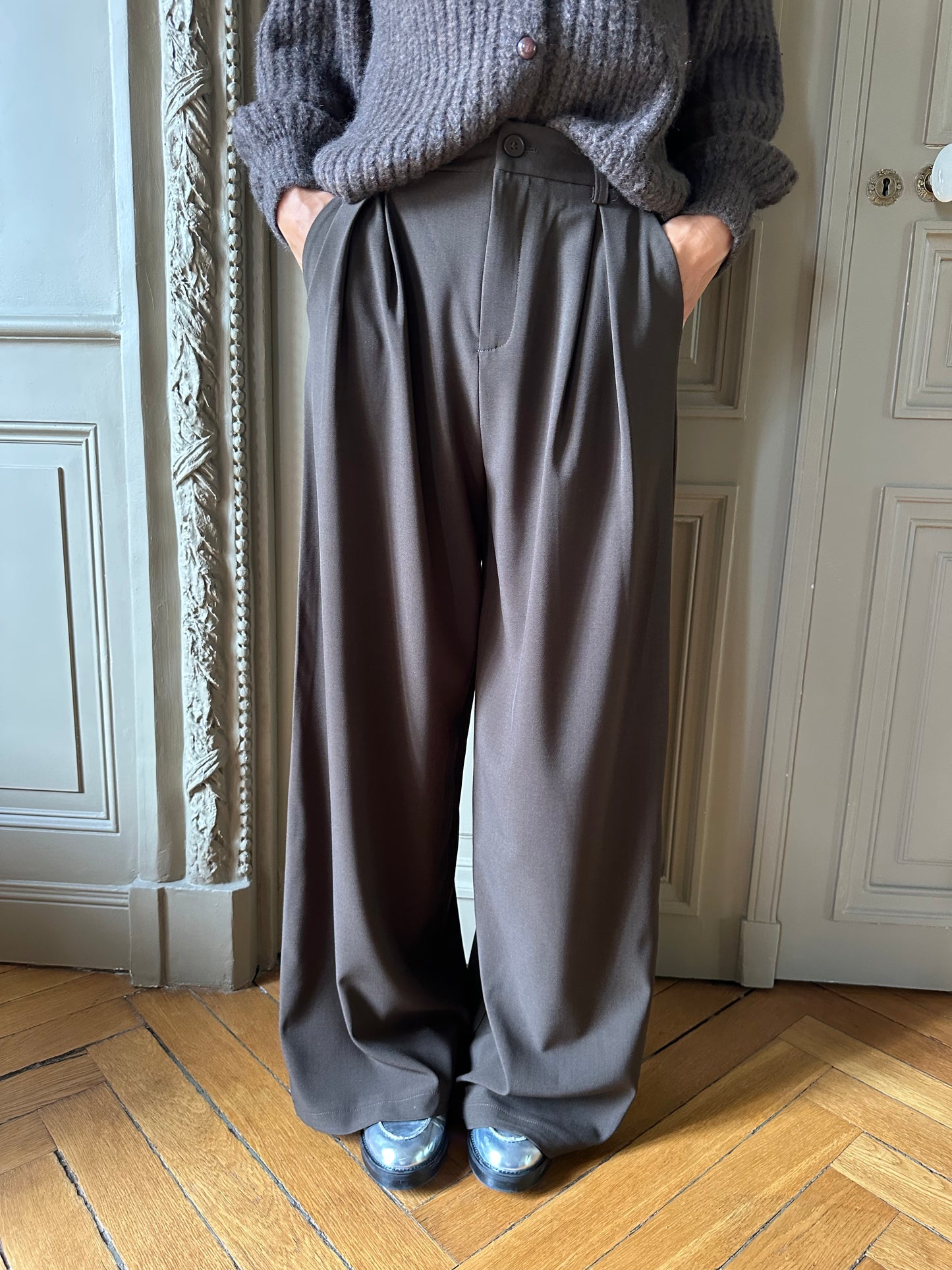 PANTALON ELIOTT MARRON