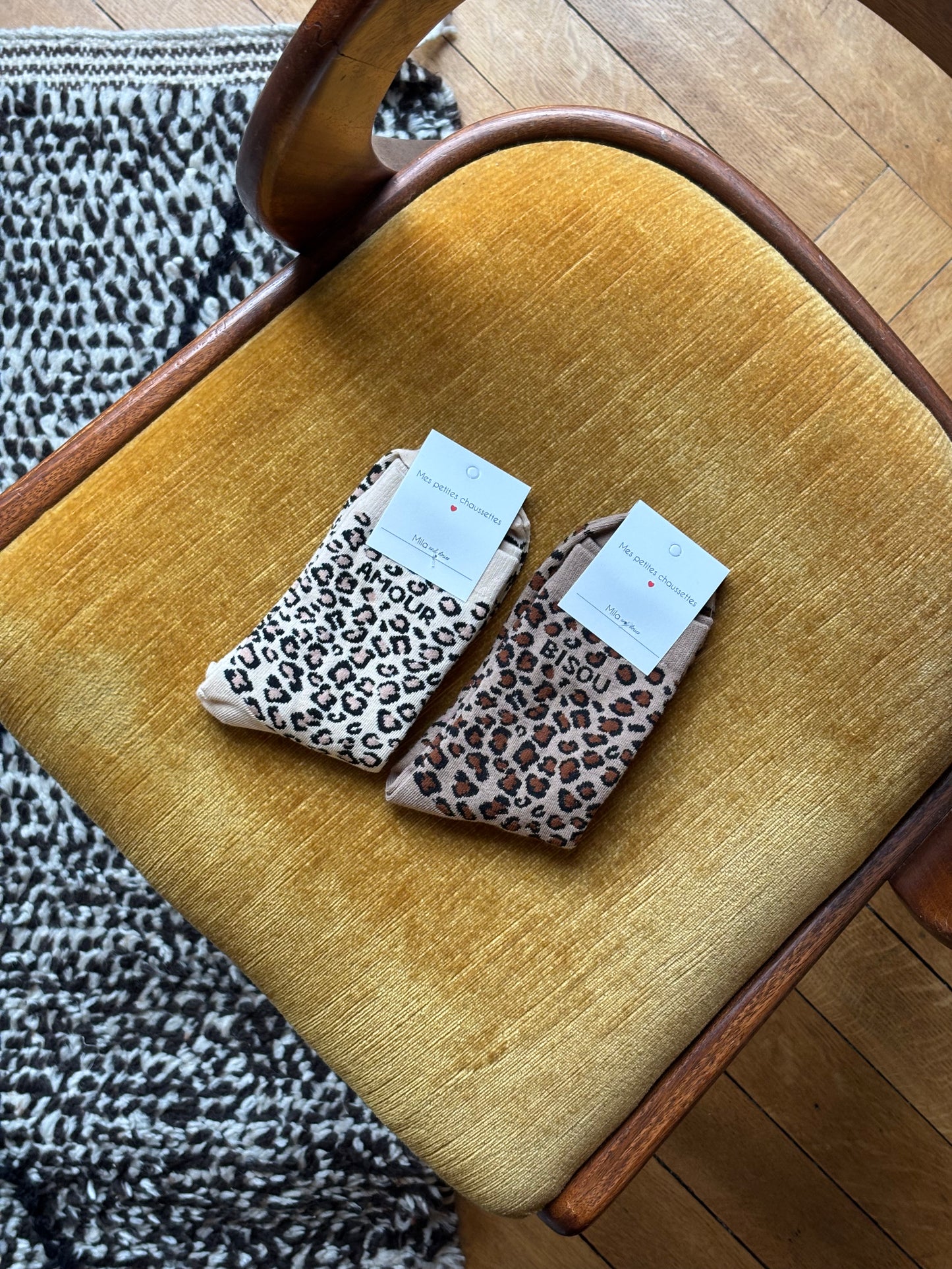 CHAUSSETTES LEOPARD