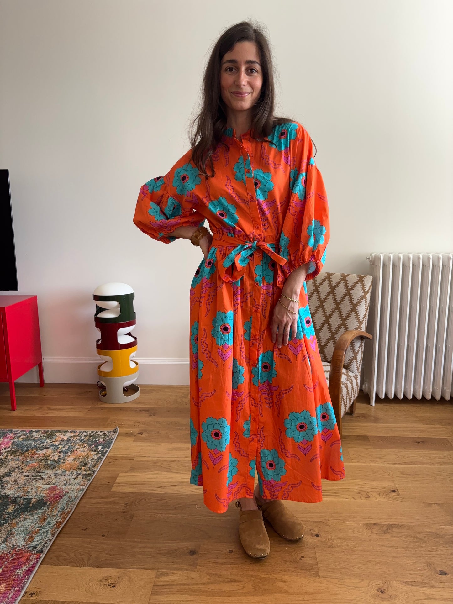 ROBE PENELOPE ORANGE