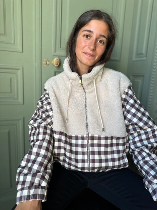 VESTE MOUMOUTTE VICHY  AUGUSTINE