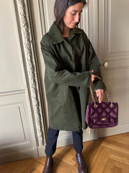 VESTE LONGUE SUZANNE KAKI