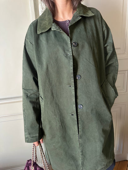 VESTE LONGUE SUZANNE KAKI