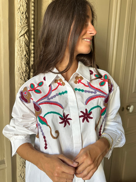 CHEMISE FLORA