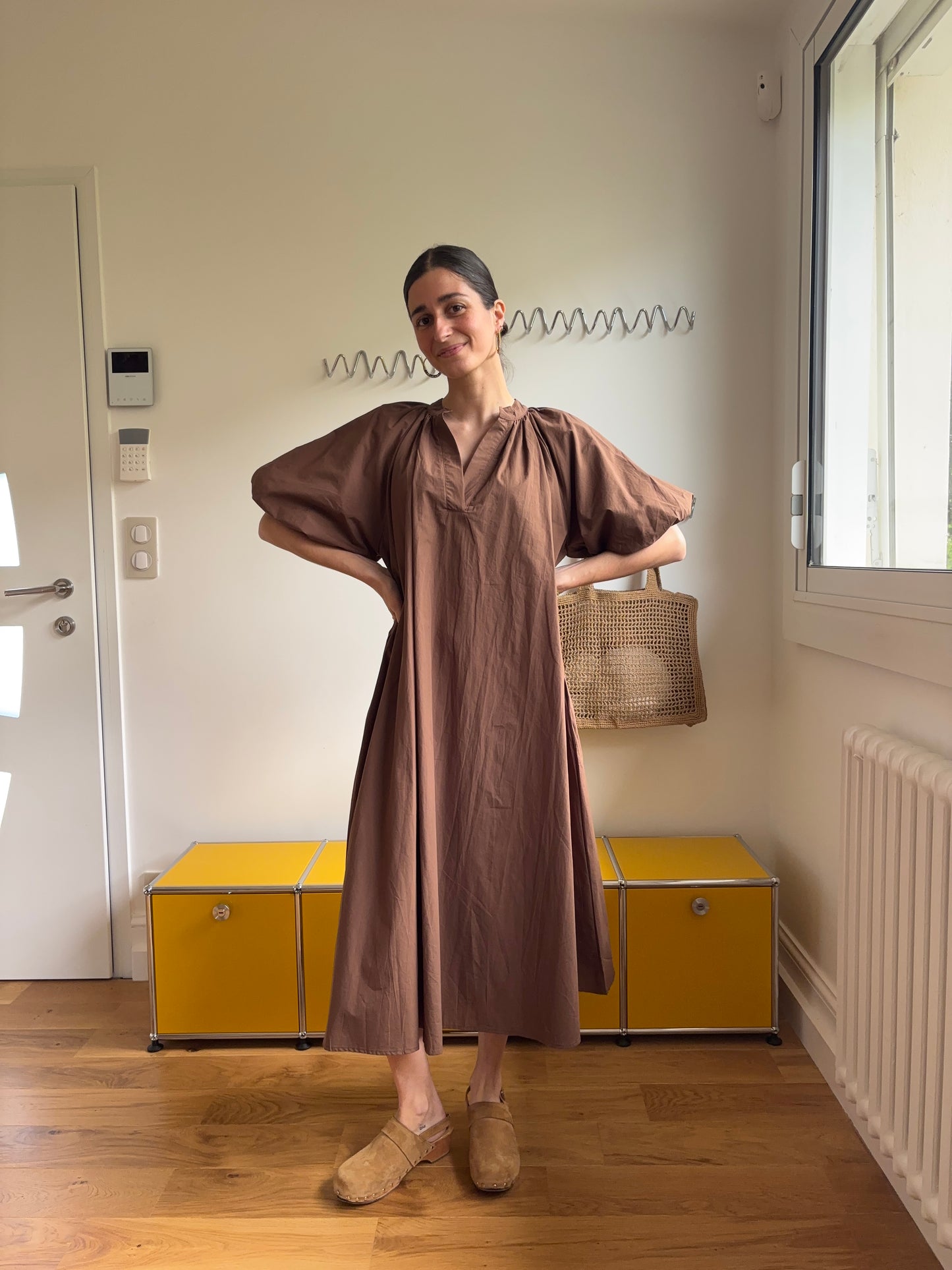 ROBE ROMA MARRON