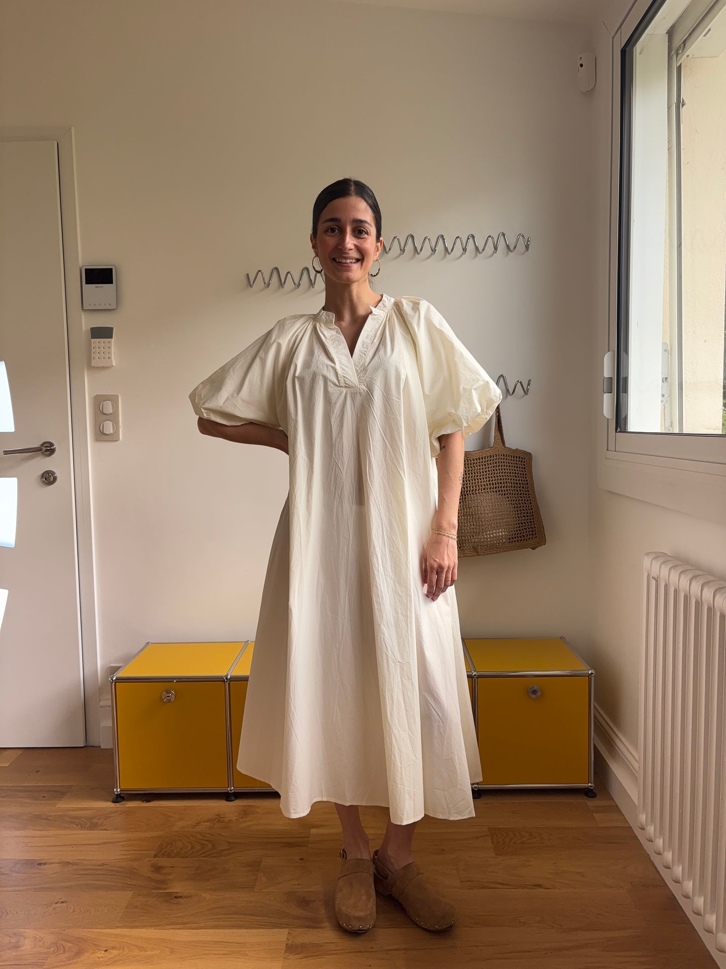 ROBE ROMA ECRUE