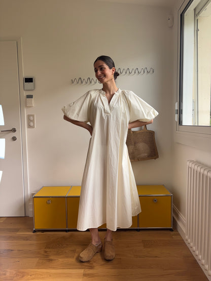 ROBE ROMA ECRUE