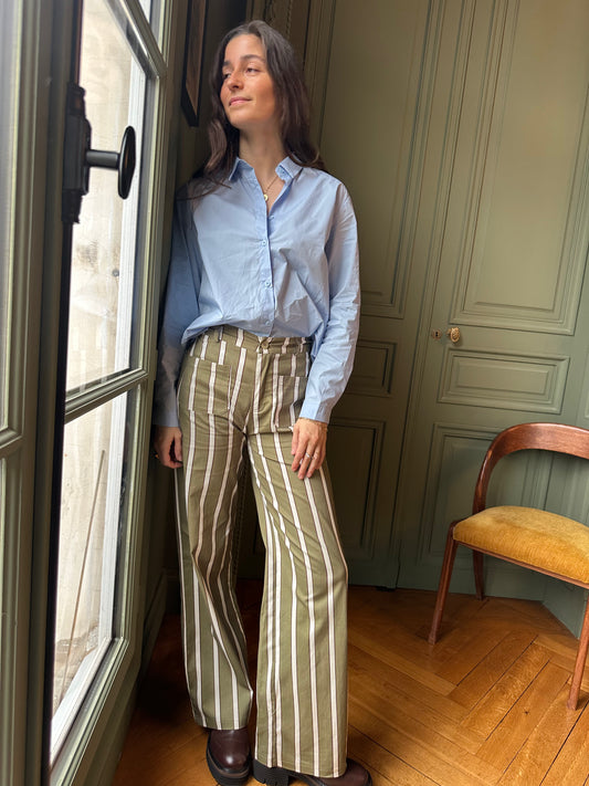 PANTALON RAYURES ELIO