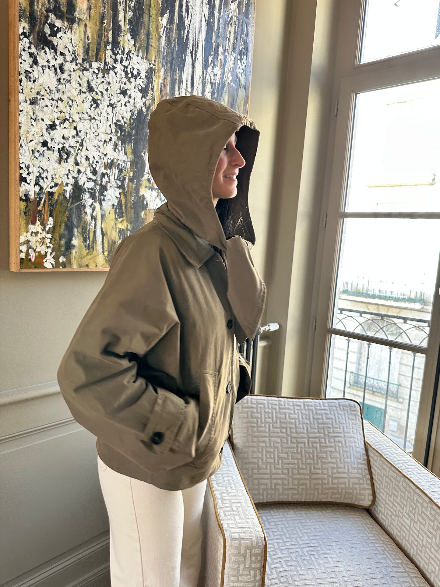 VESTE CAPUCHE LEON