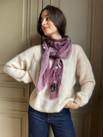 GILET ROSALIE ROSE POUDRÉ