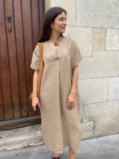 ROBE INA LIN CAMEL