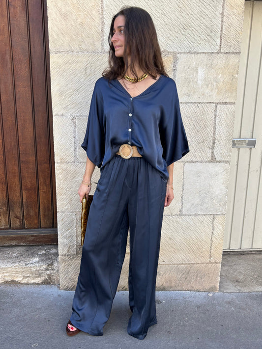 PANTALON ROMY BLEU