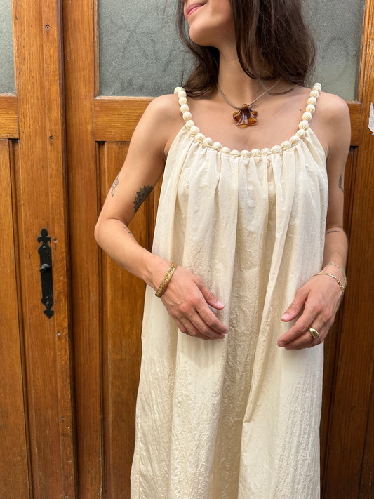 ROBE CALLIOPE ÉCRU